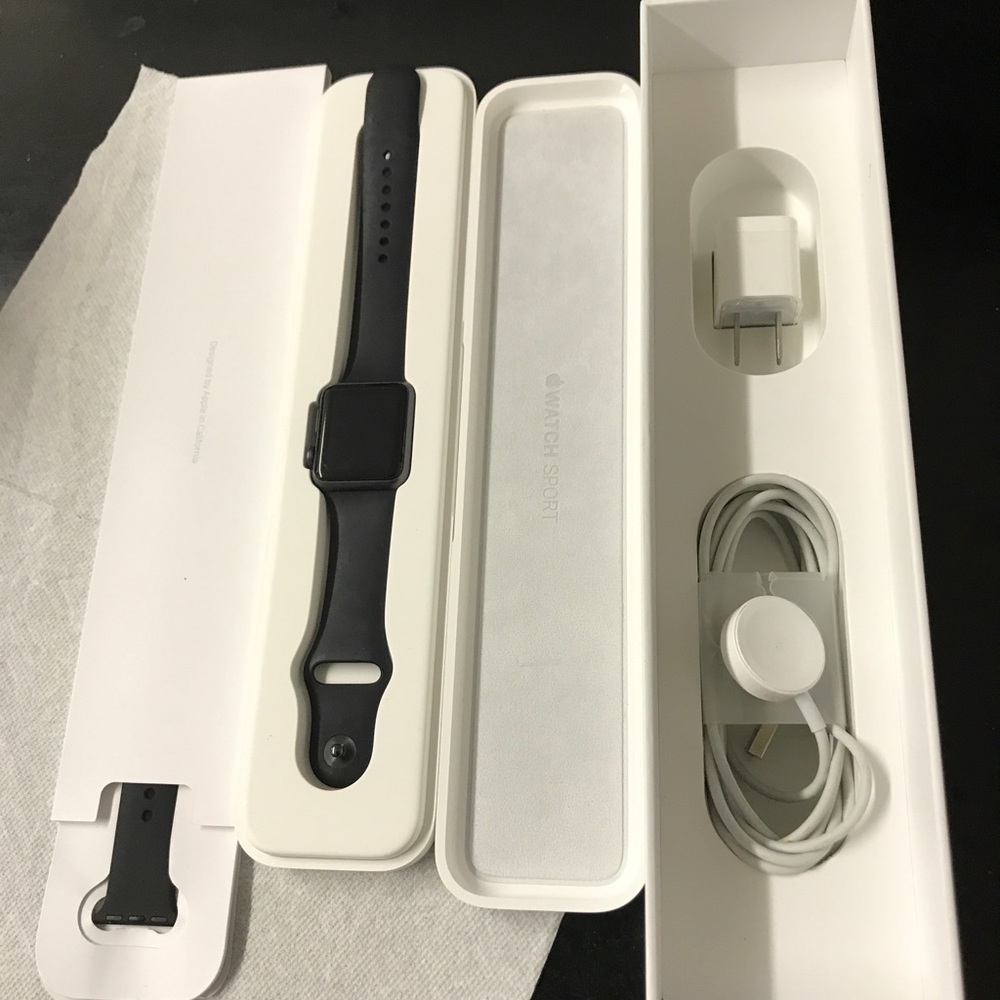 The original Black Apple sport Watch